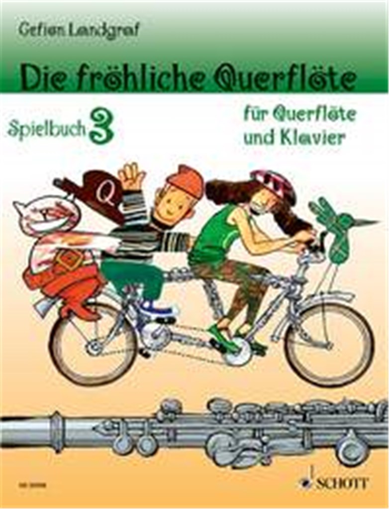 Die fröhliche Querflöte